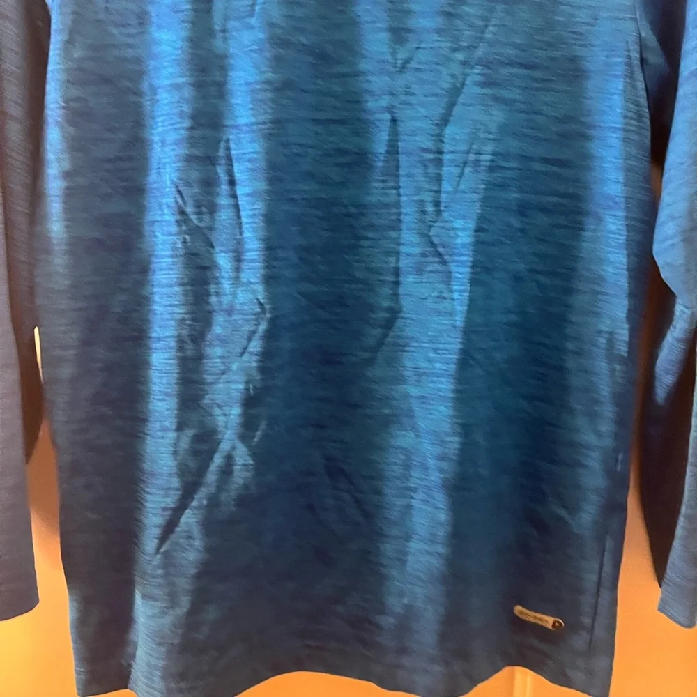 Old Navy Boys Active Long Sleeve T-Shirt Size L 10-12 Blue